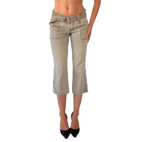 2000s Belted Capris (S)