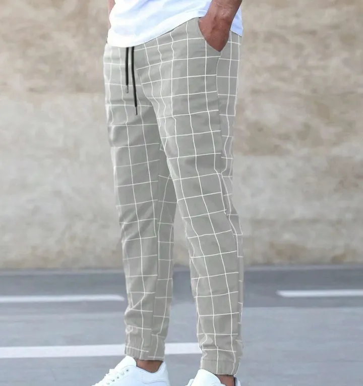 Aaron - Checkered Pants