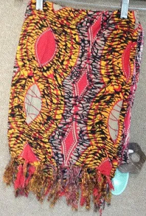 African Print Sarong