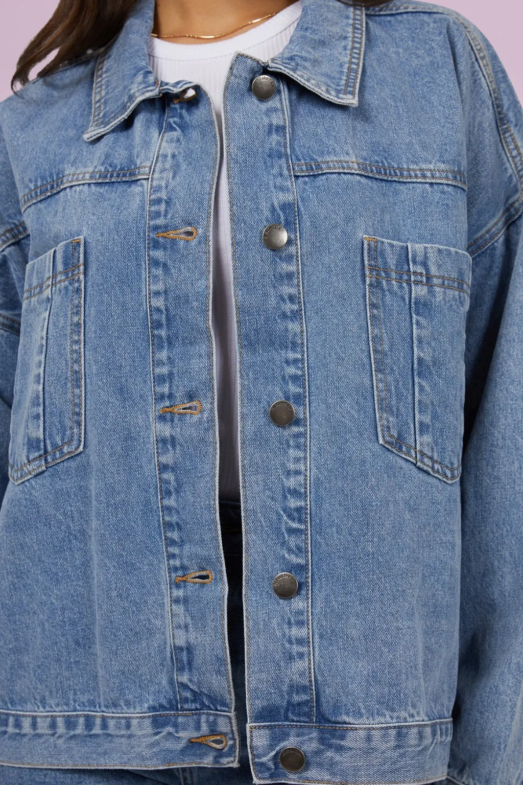 All About Eve Sydney Jacket Light Blue