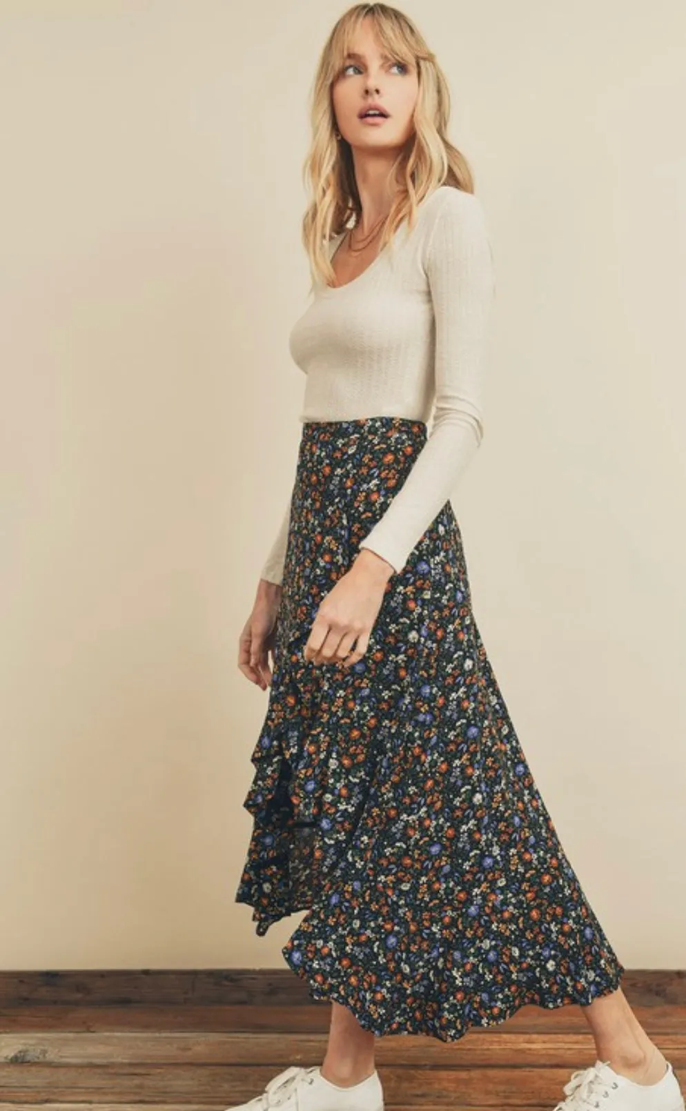 All Romance Midi Skirt