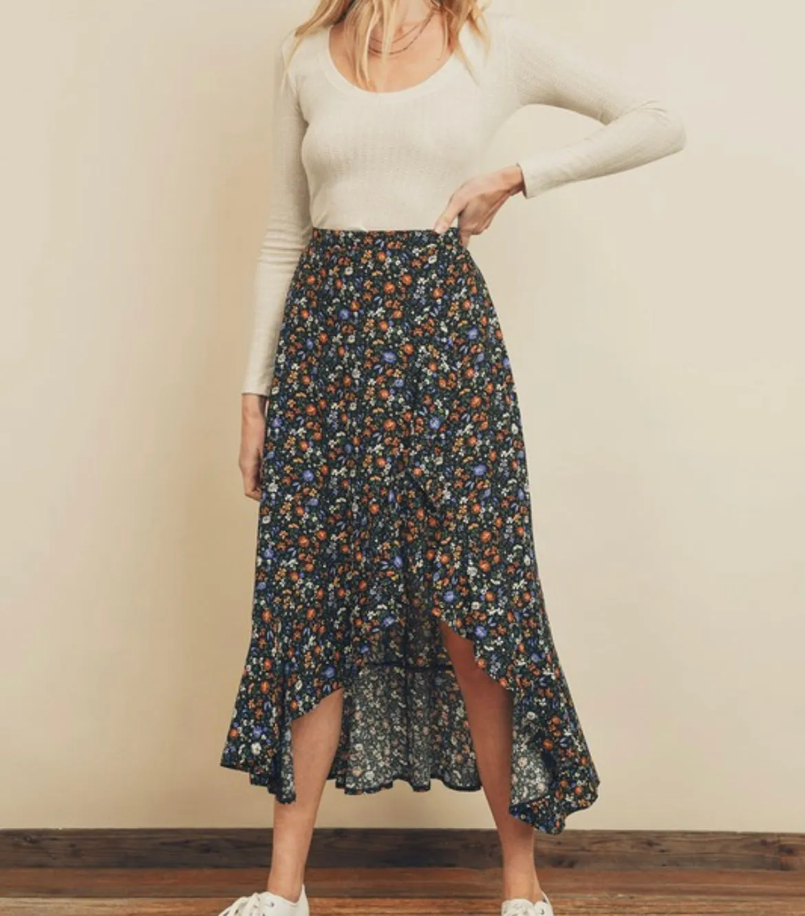 All Romance Midi Skirt