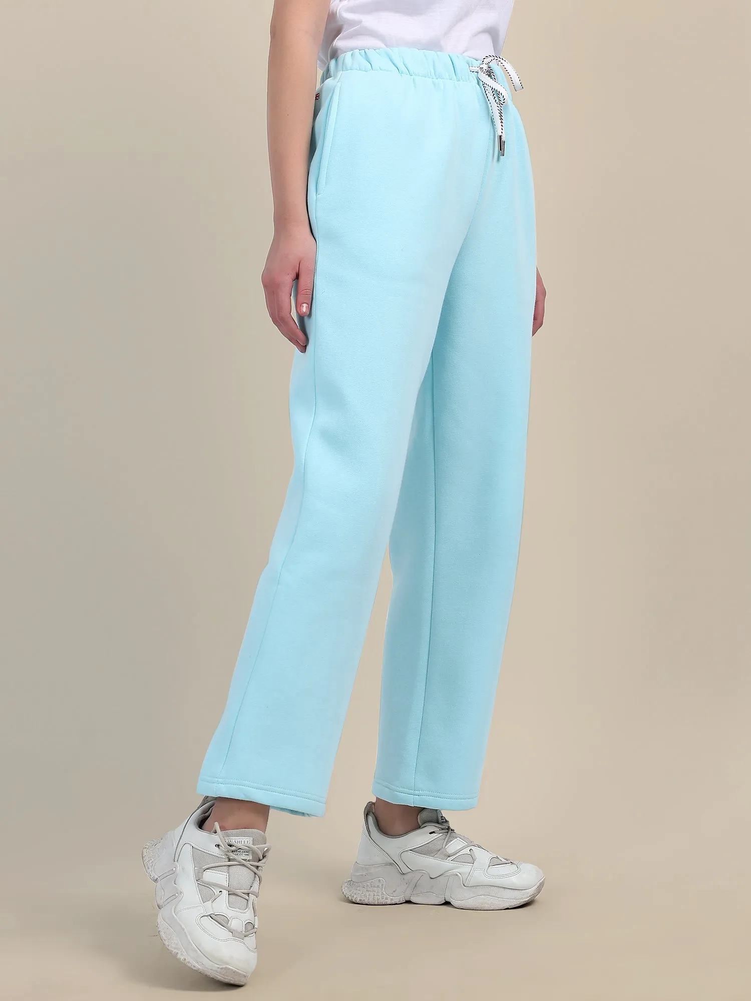 Amswan Womens Premium Cotton Aqua Sweatpant
