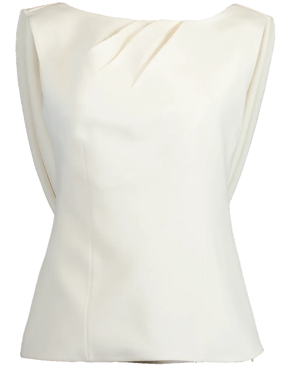 Antasia Draped Crepe Top