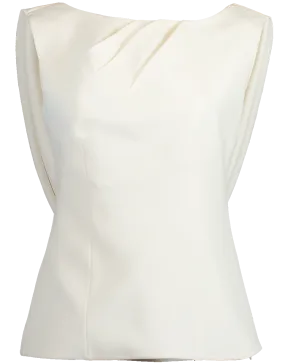 Antasia Draped Crepe Top