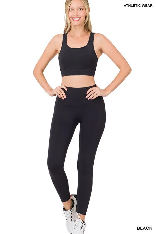 Ashley RACERBACK TANK TOP & LEGGINGS SET
