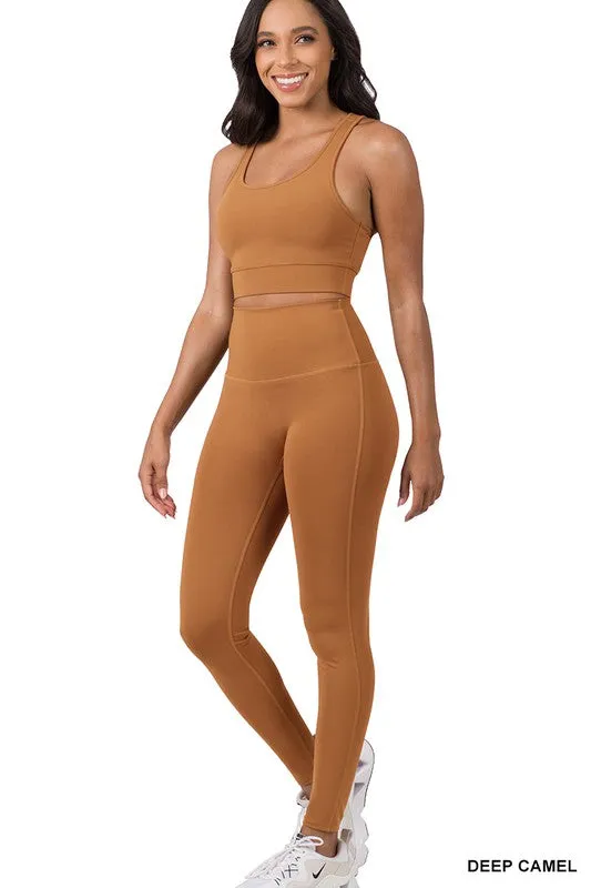 Ashley RACERBACK TANK TOP & LEGGINGS SET