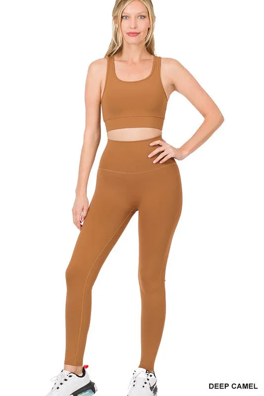Ashley RACERBACK TANK TOP & LEGGINGS SET
