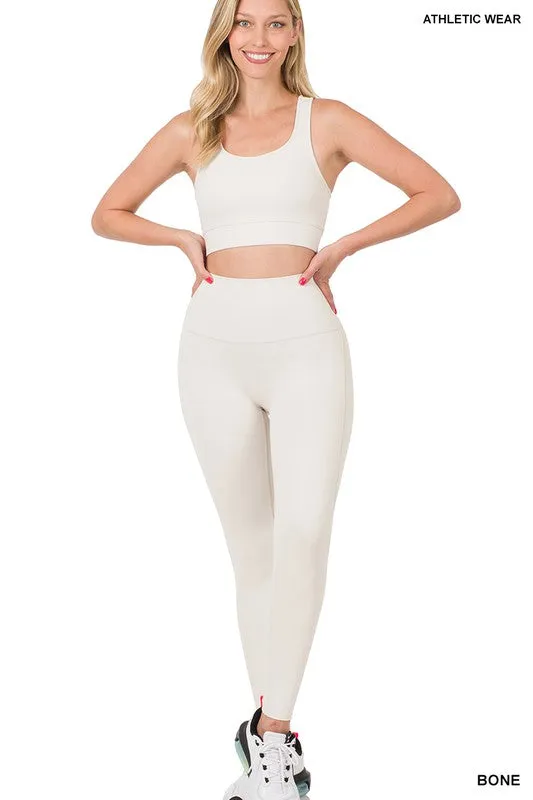 Ashley RACERBACK TANK TOP & LEGGINGS SET