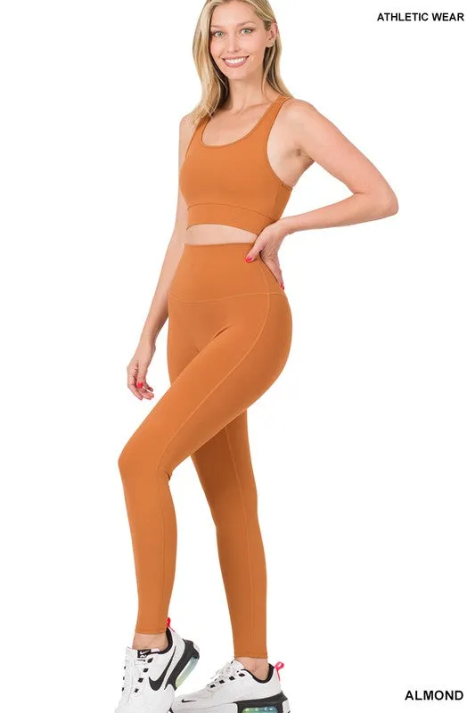 Ashley RACERBACK TANK TOP & LEGGINGS SET