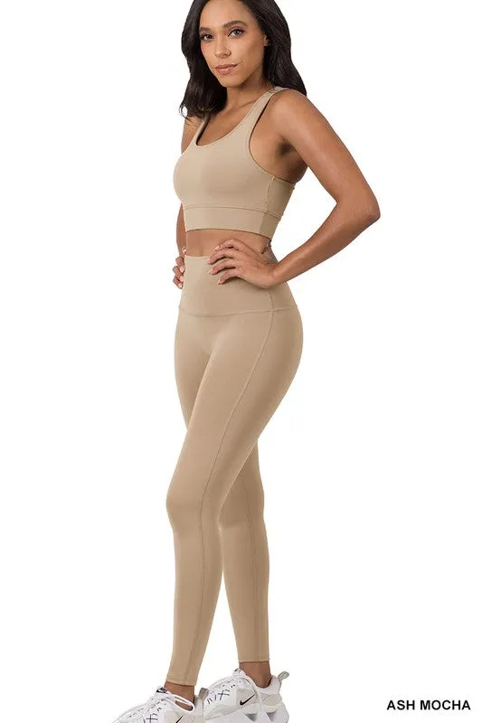 Ashley RACERBACK TANK TOP & LEGGINGS SET