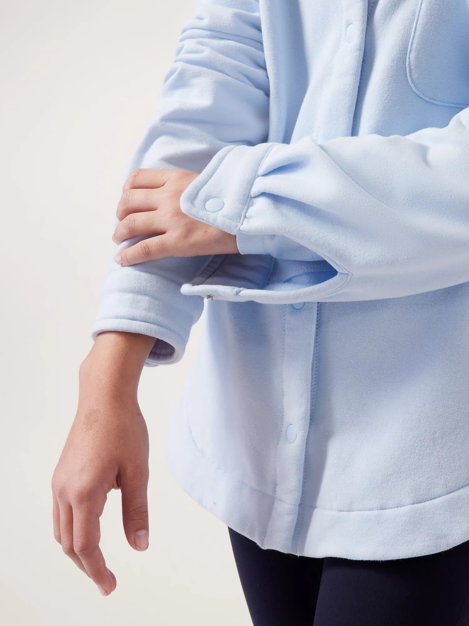 Athleta Girl RetroActive Oversized Shacket