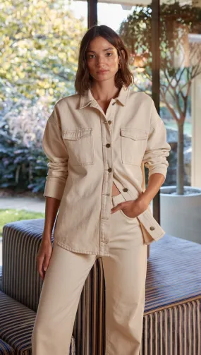 BAXTER DENIM SHACKET - Extra 15% off