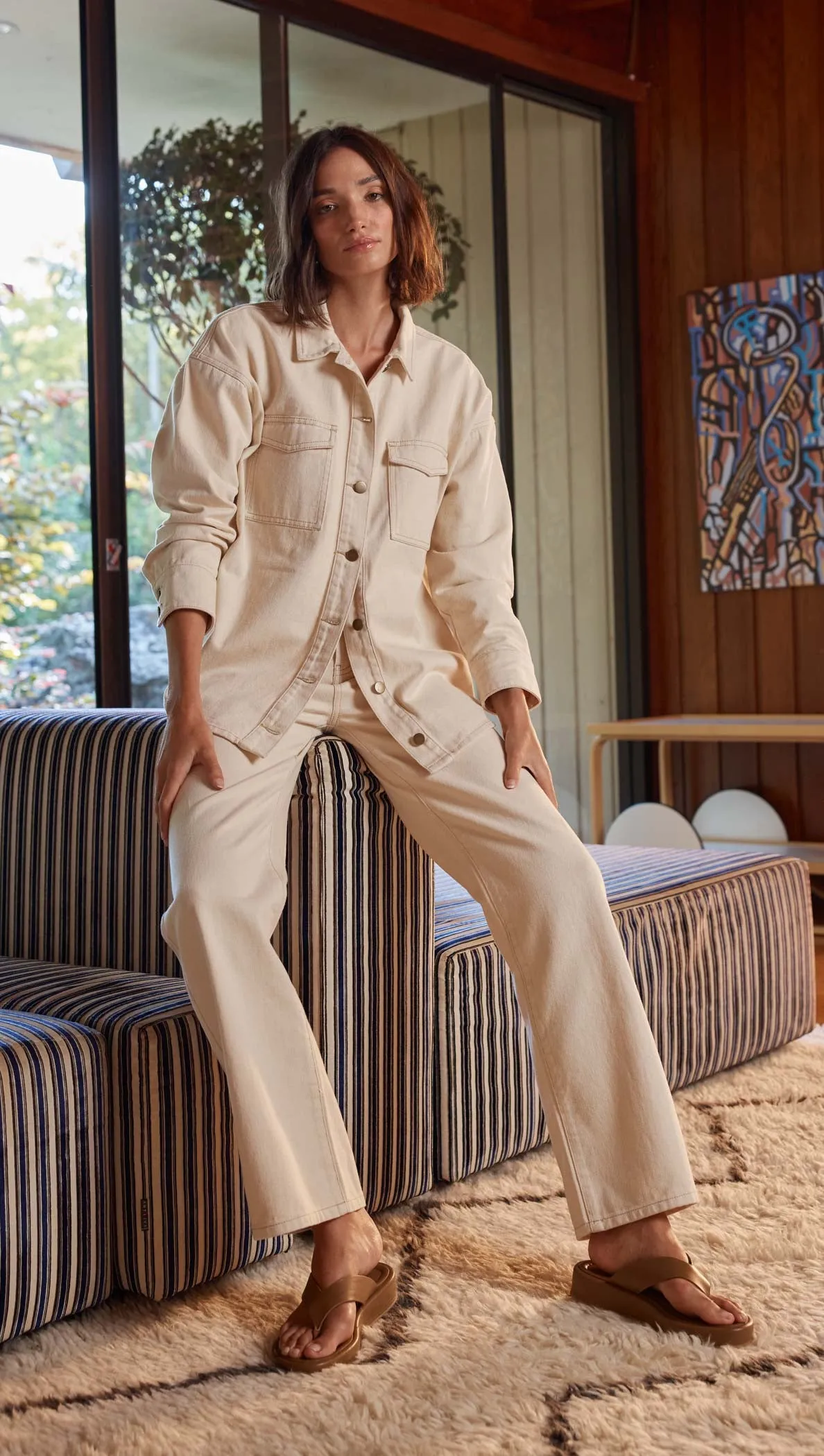 BAXTER DENIM SHACKET - Extra 15% off