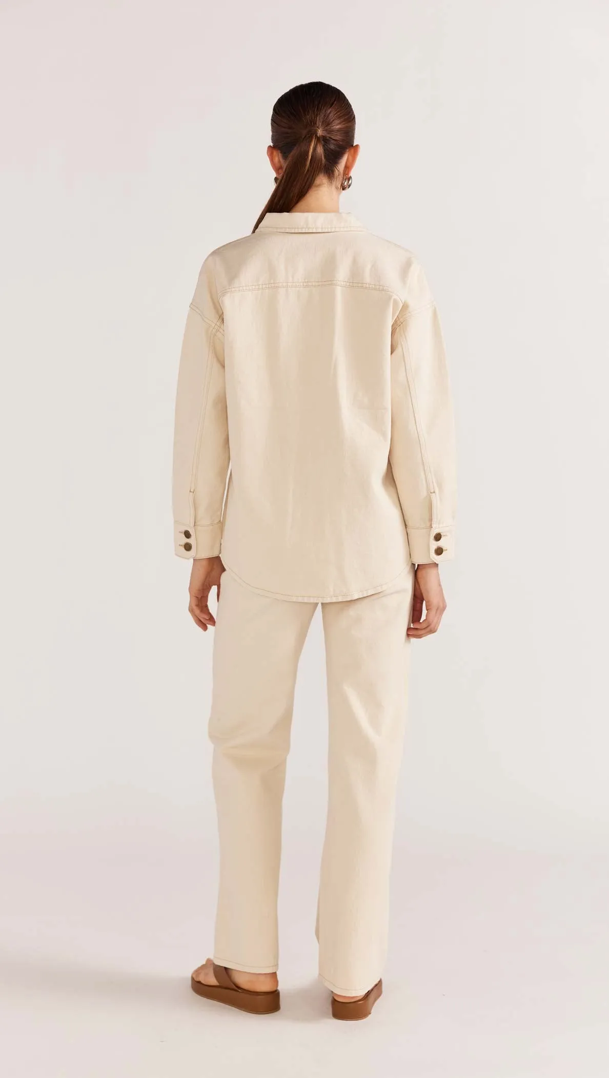 BAXTER DENIM SHACKET - Extra 15% off