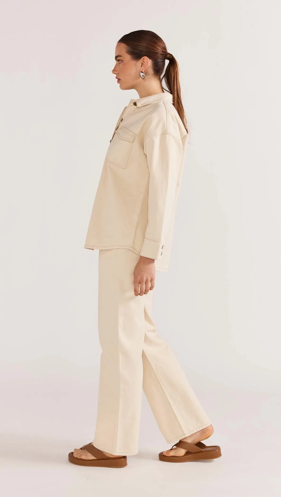 BAXTER DENIM SHACKET - Extra 15% off