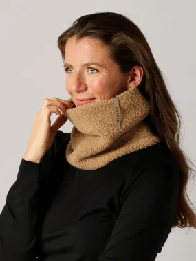 Camilla Wool Neckwarmer Camel