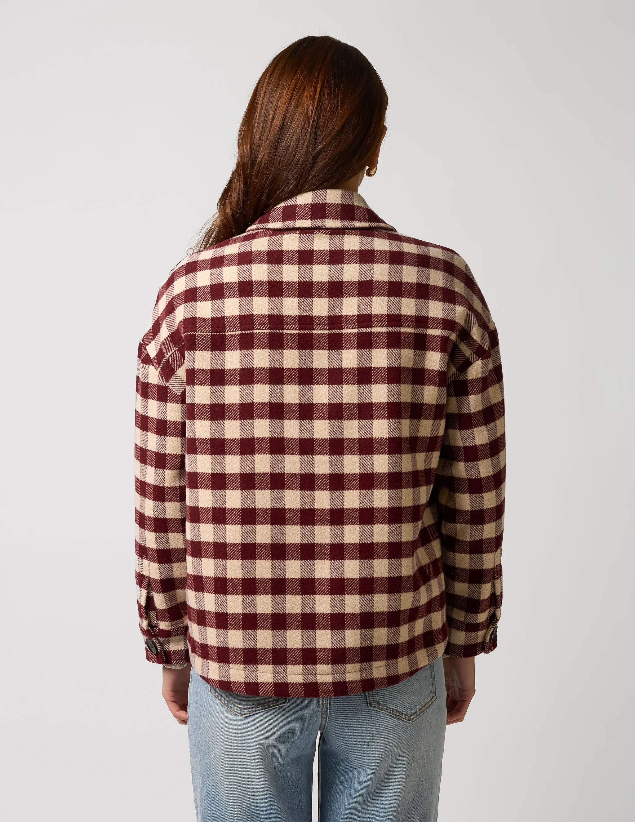Carly Coat - Merlot