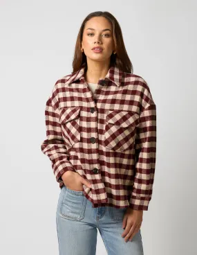 Carly Coat - Merlot