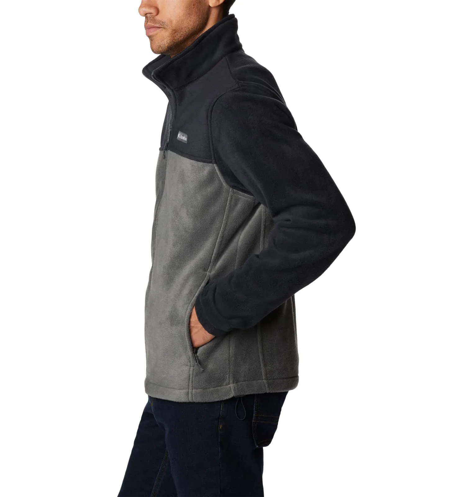 Columbia Men's Full Zip Fleece Jacket - Black