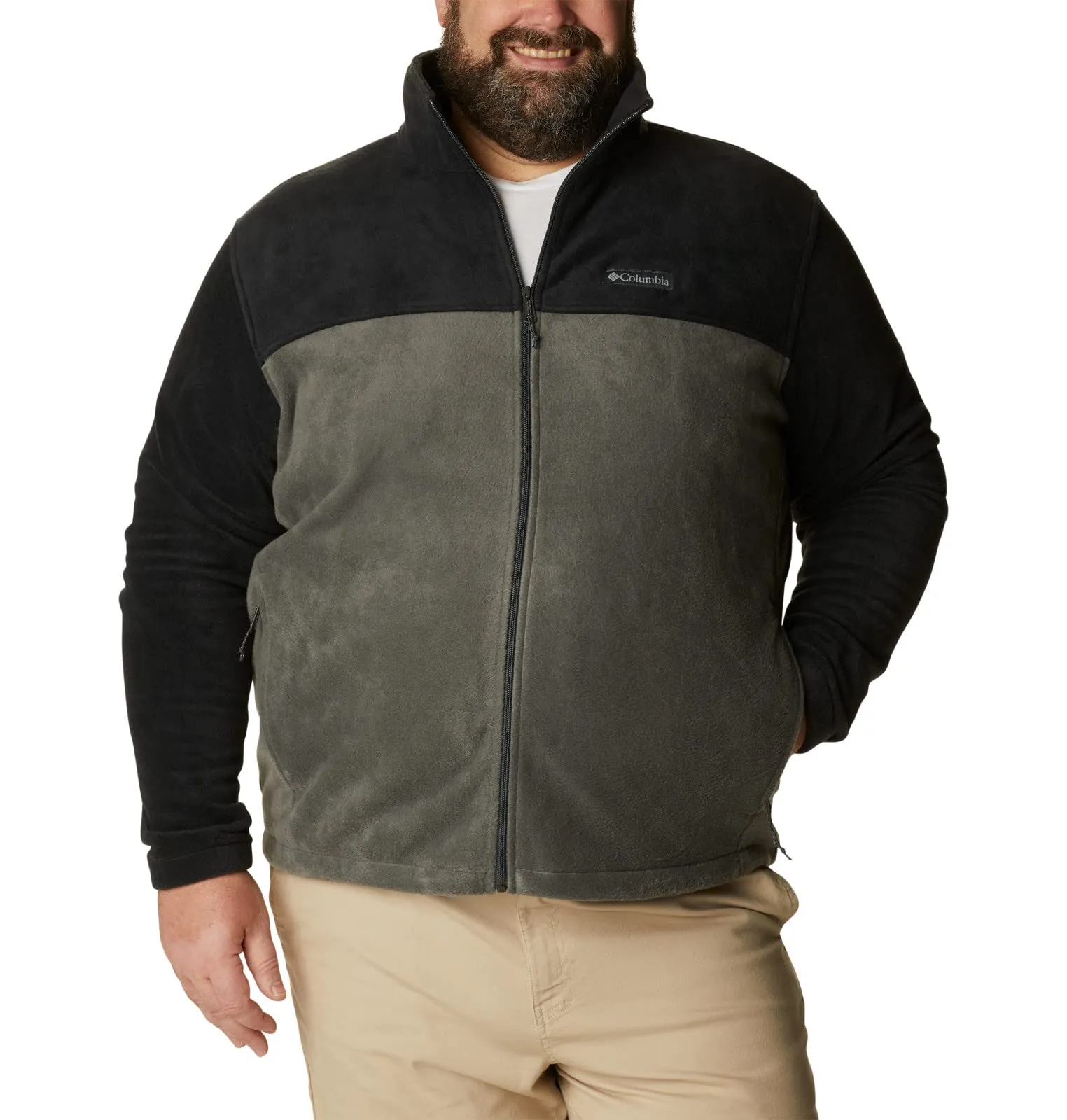 Columbia Men's Full Zip Fleece Jacket - Black