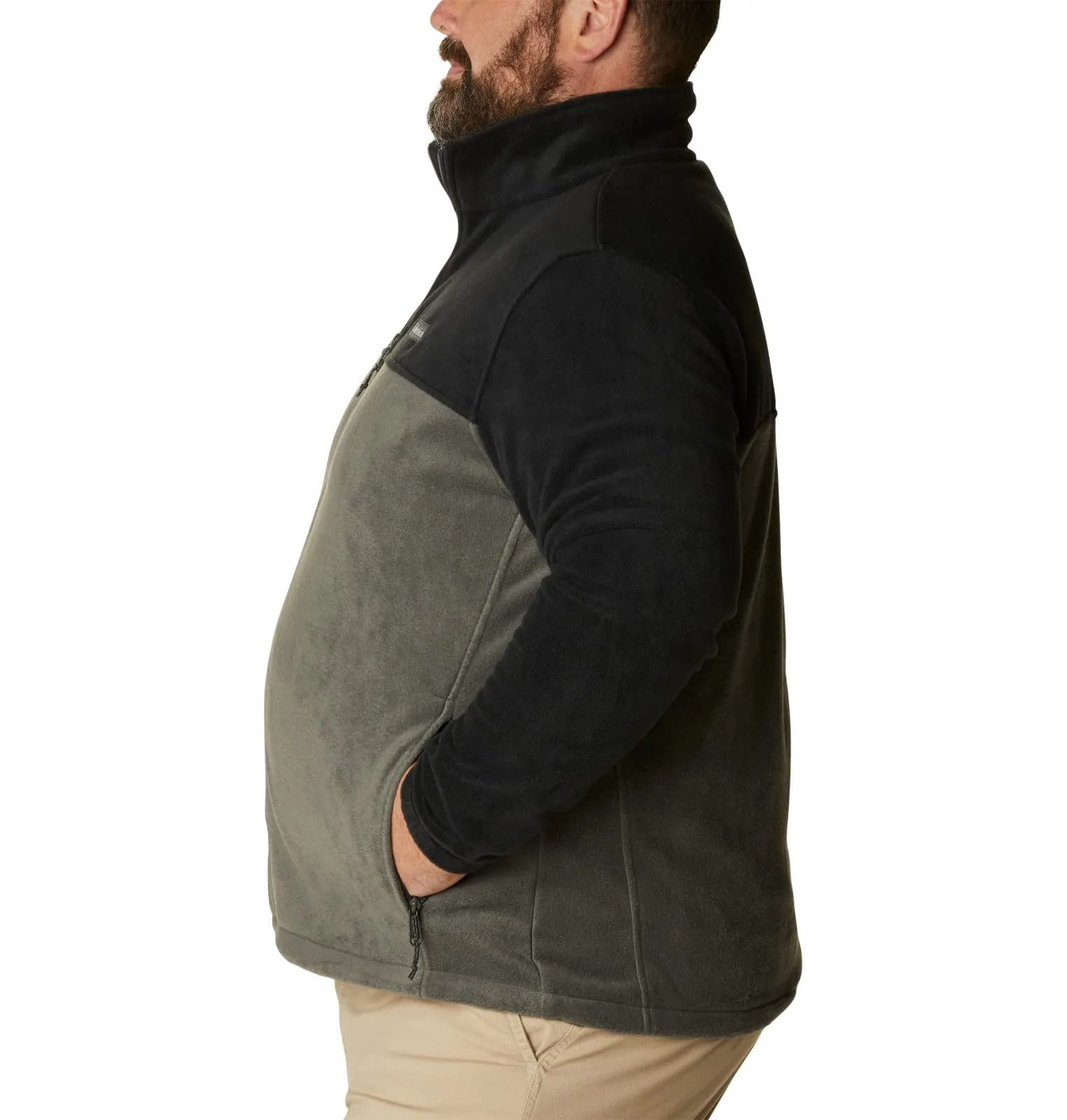 Columbia Men's Full Zip Fleece Jacket - Black