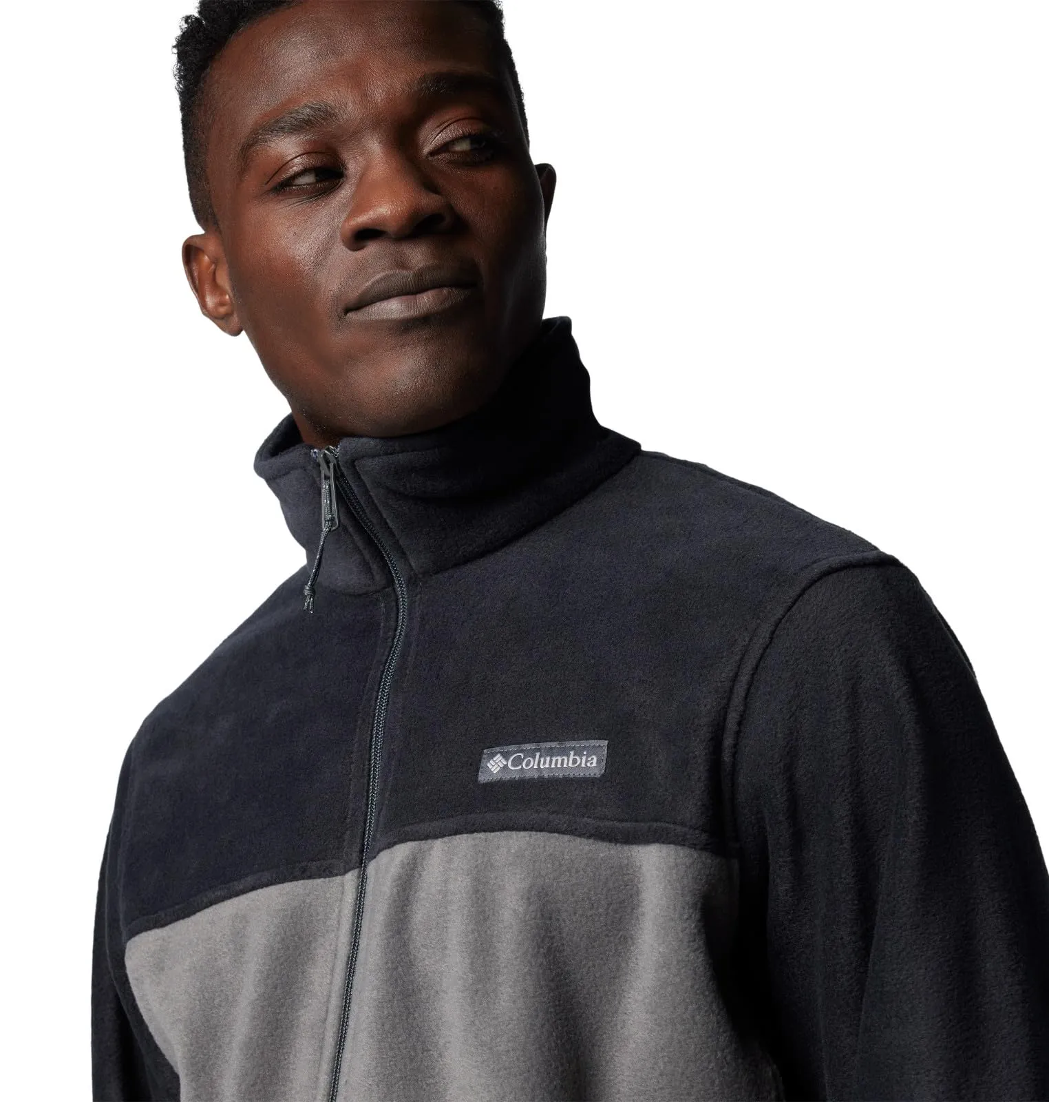 Columbia Men's Full Zip Fleece Jacket - Black