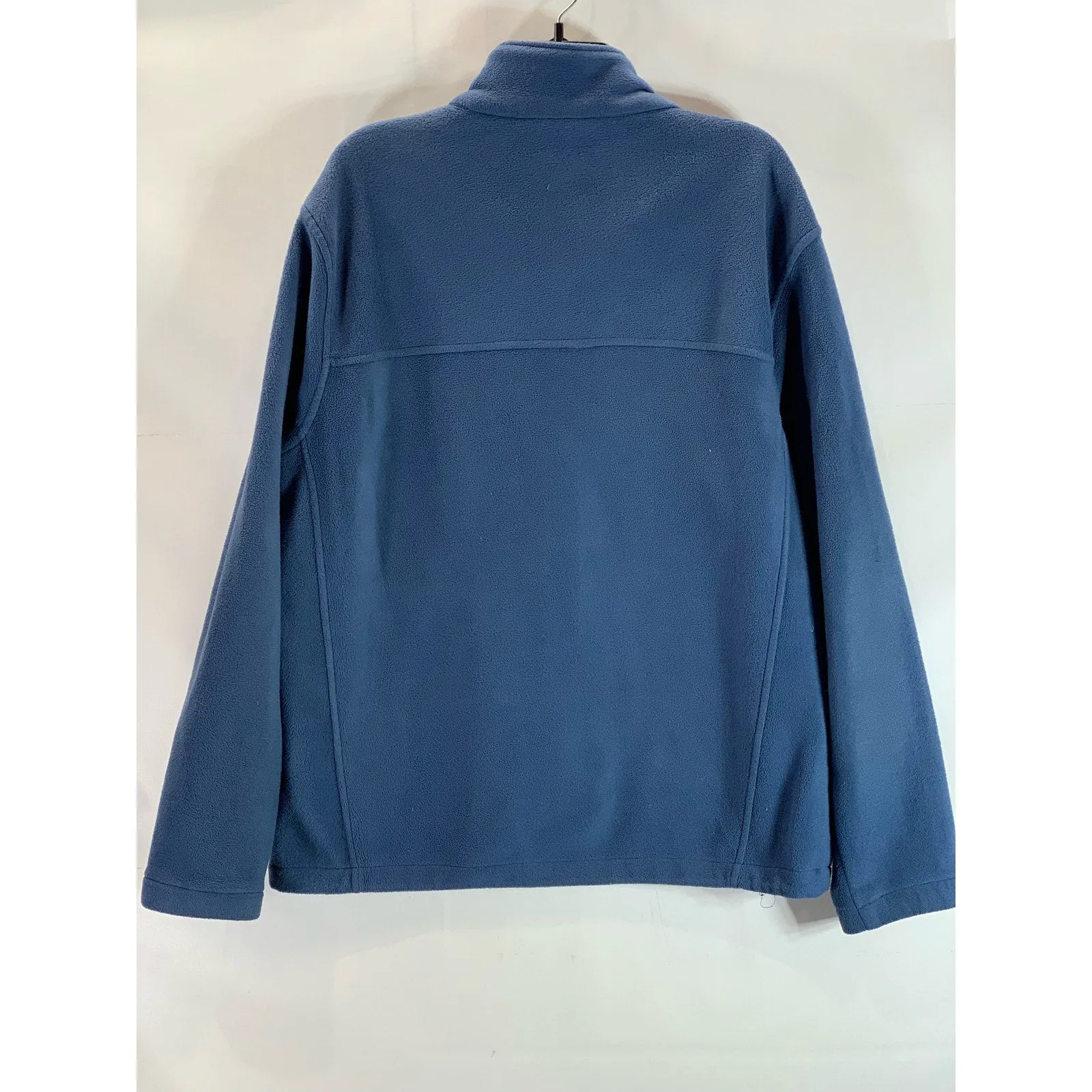 COLUMBIA Sportswear Men's Blue Granite Mountain Fleece Zip-Up Jacket SZ L