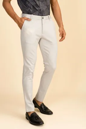 Cream 4 Way Stretch Port Pants