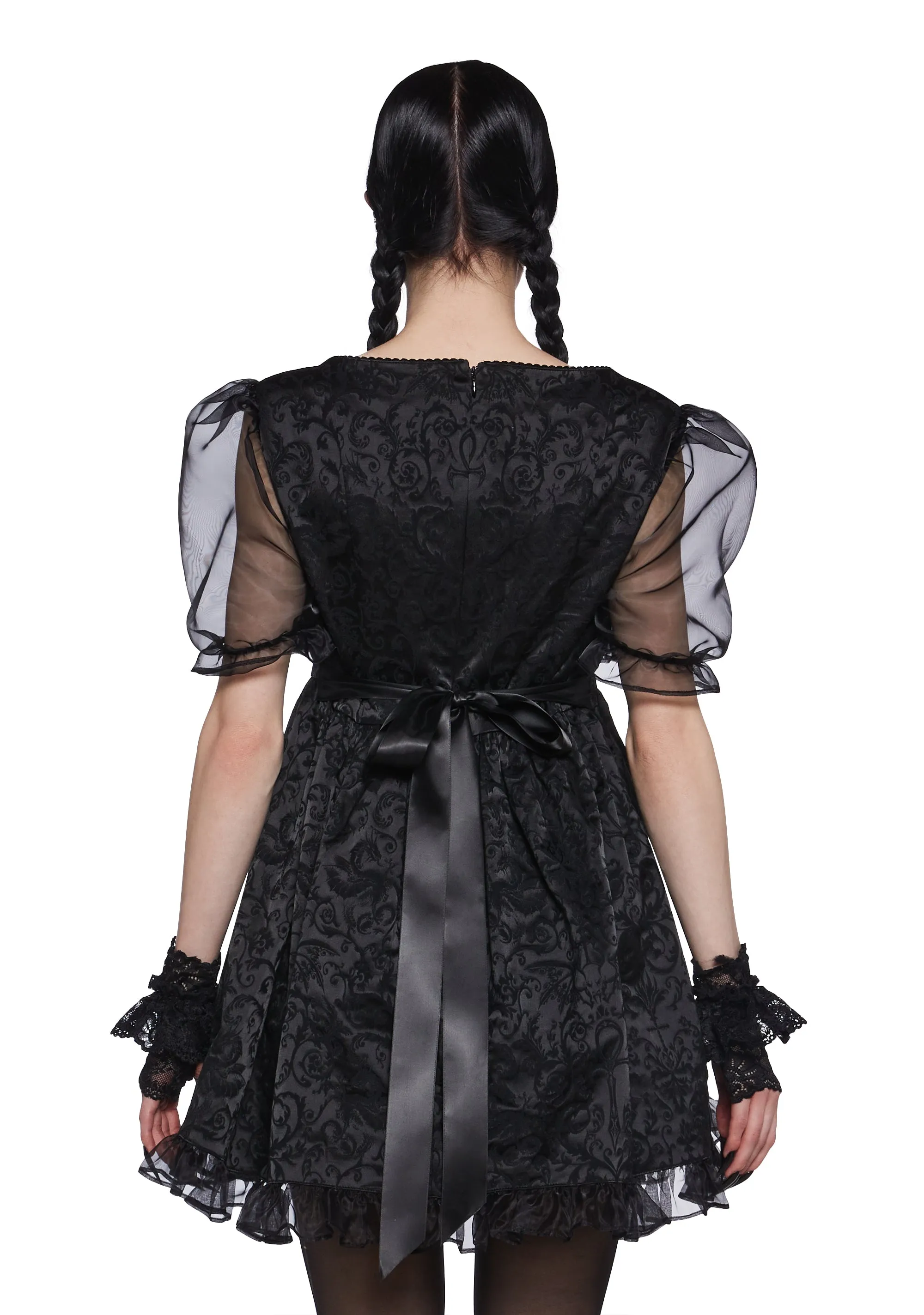 Dark Bidding Babydoll Dress