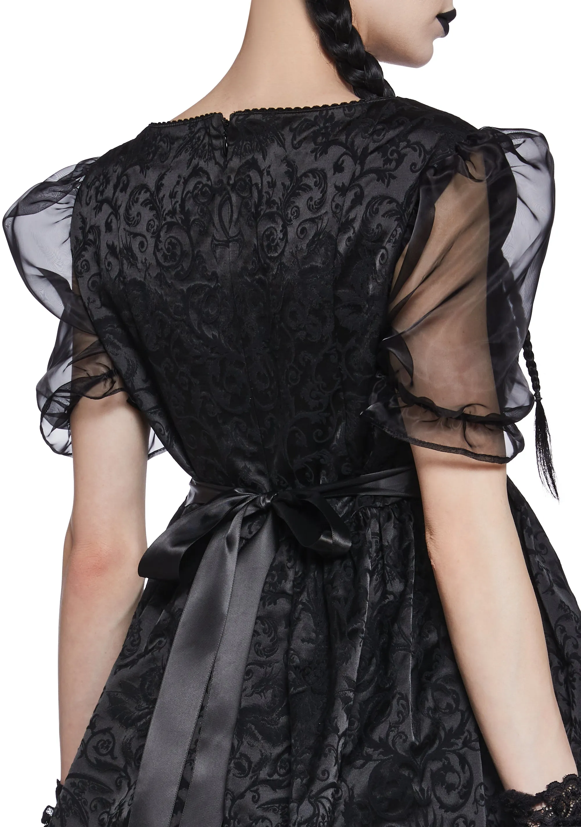 Dark Bidding Babydoll Dress