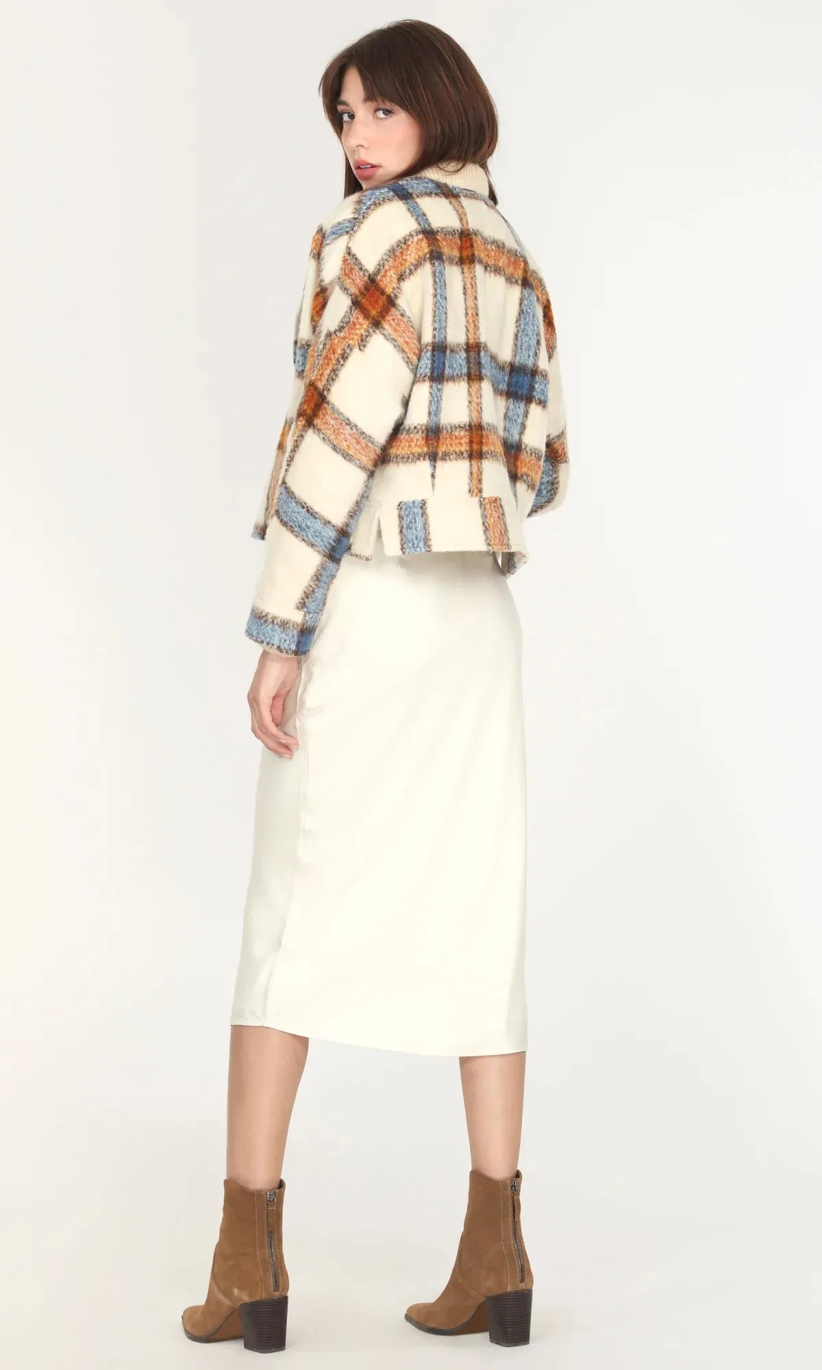 Dasia Oversized Cropped Jacket