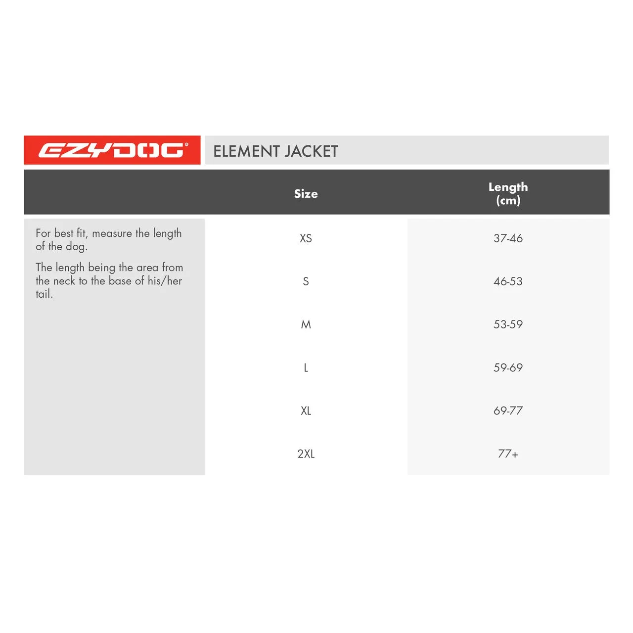 EzyDog Element Jacket