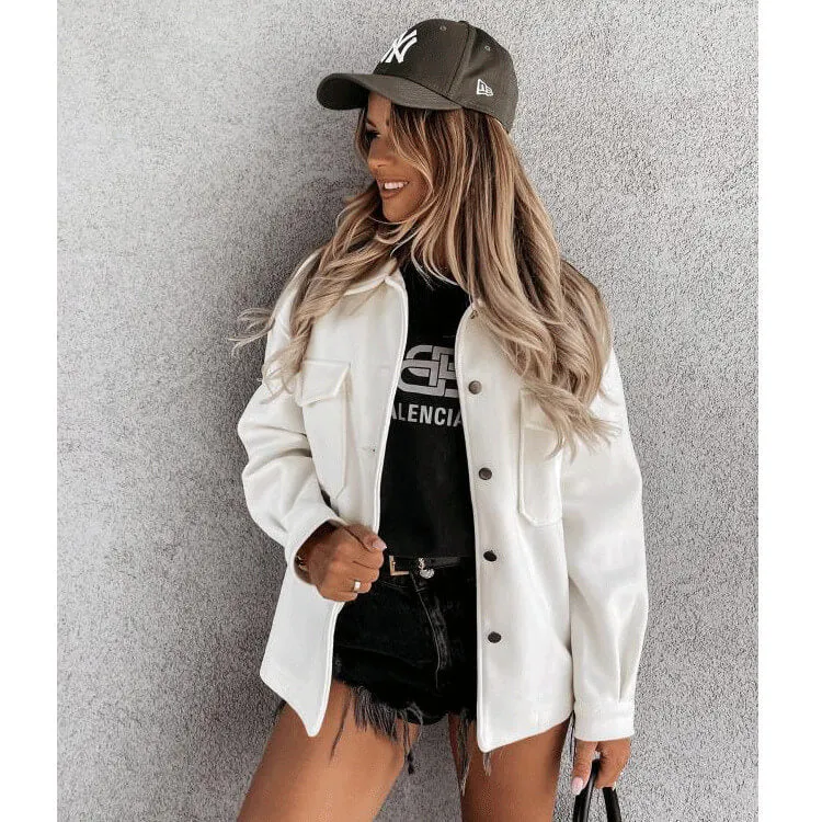 Fall '21 Warm Shirt Jacket Top  COLORS