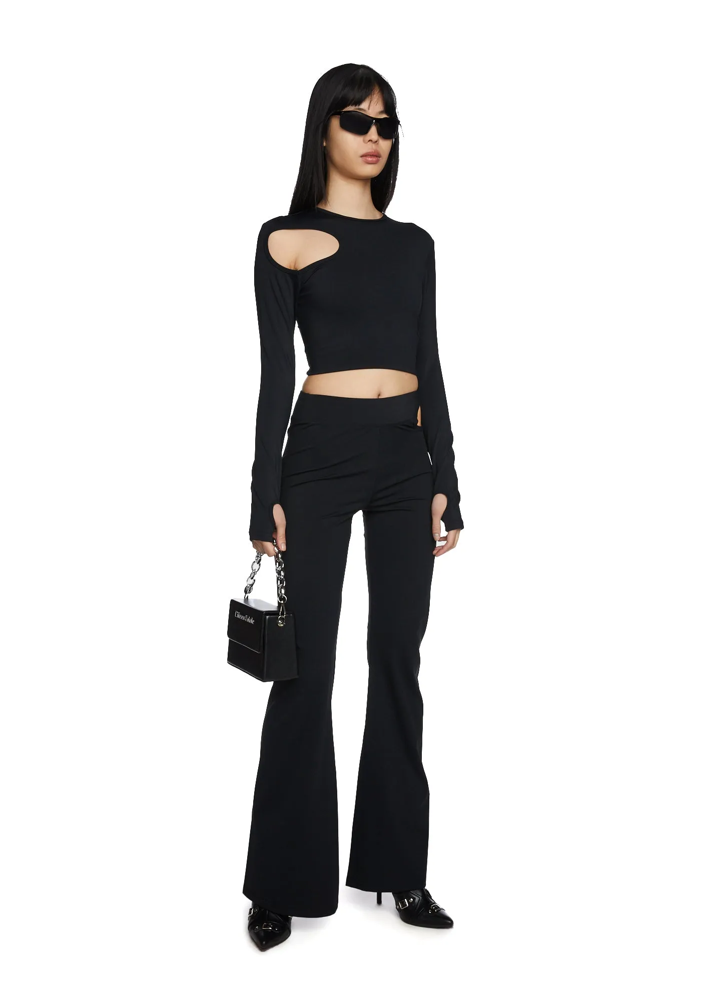 Faxan Cut Out Pants