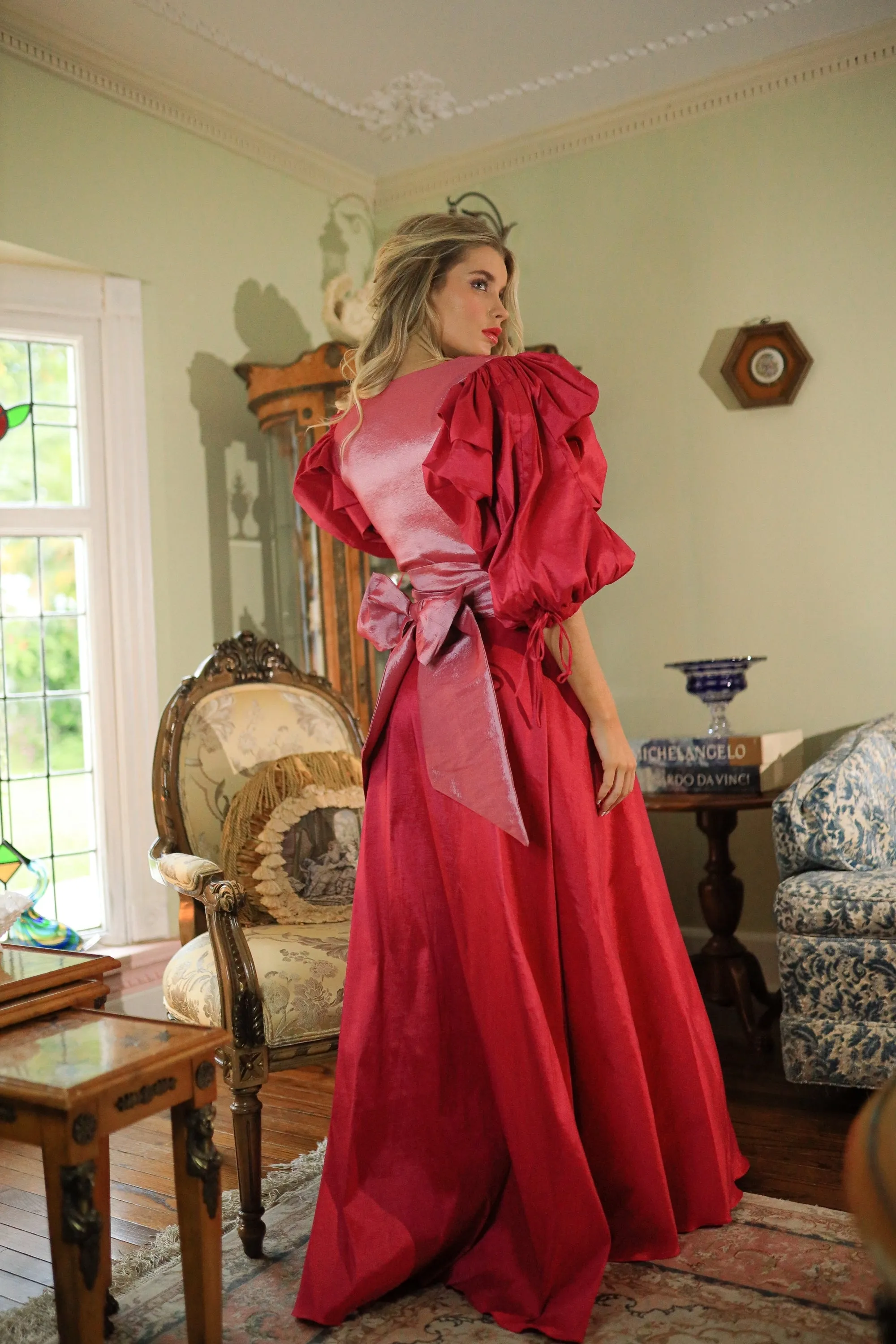 FR Zafiro Long Dress Pink