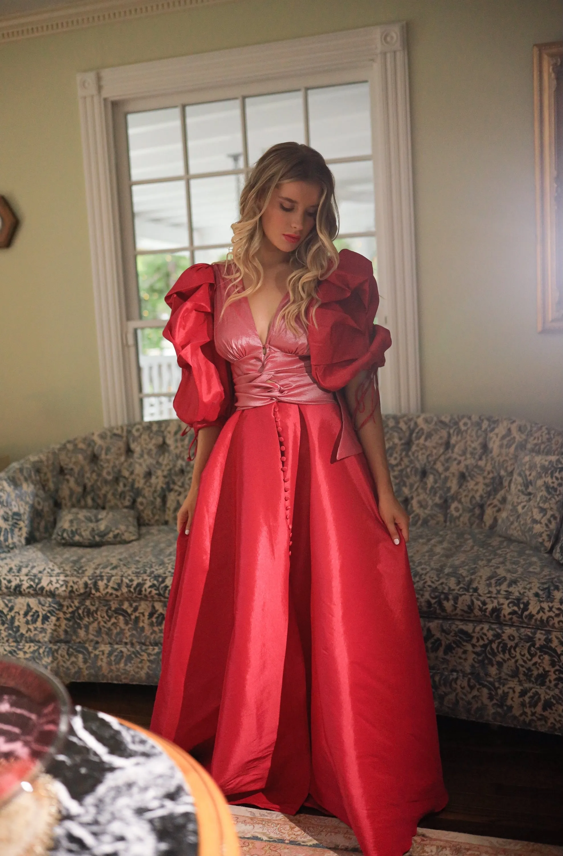 FR Zafiro Long Dress Pink