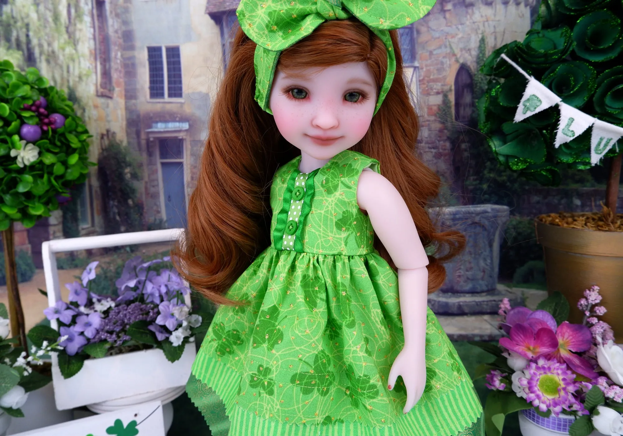 Good Luck - dress with boots for Ruby Red Fashion Friends doll