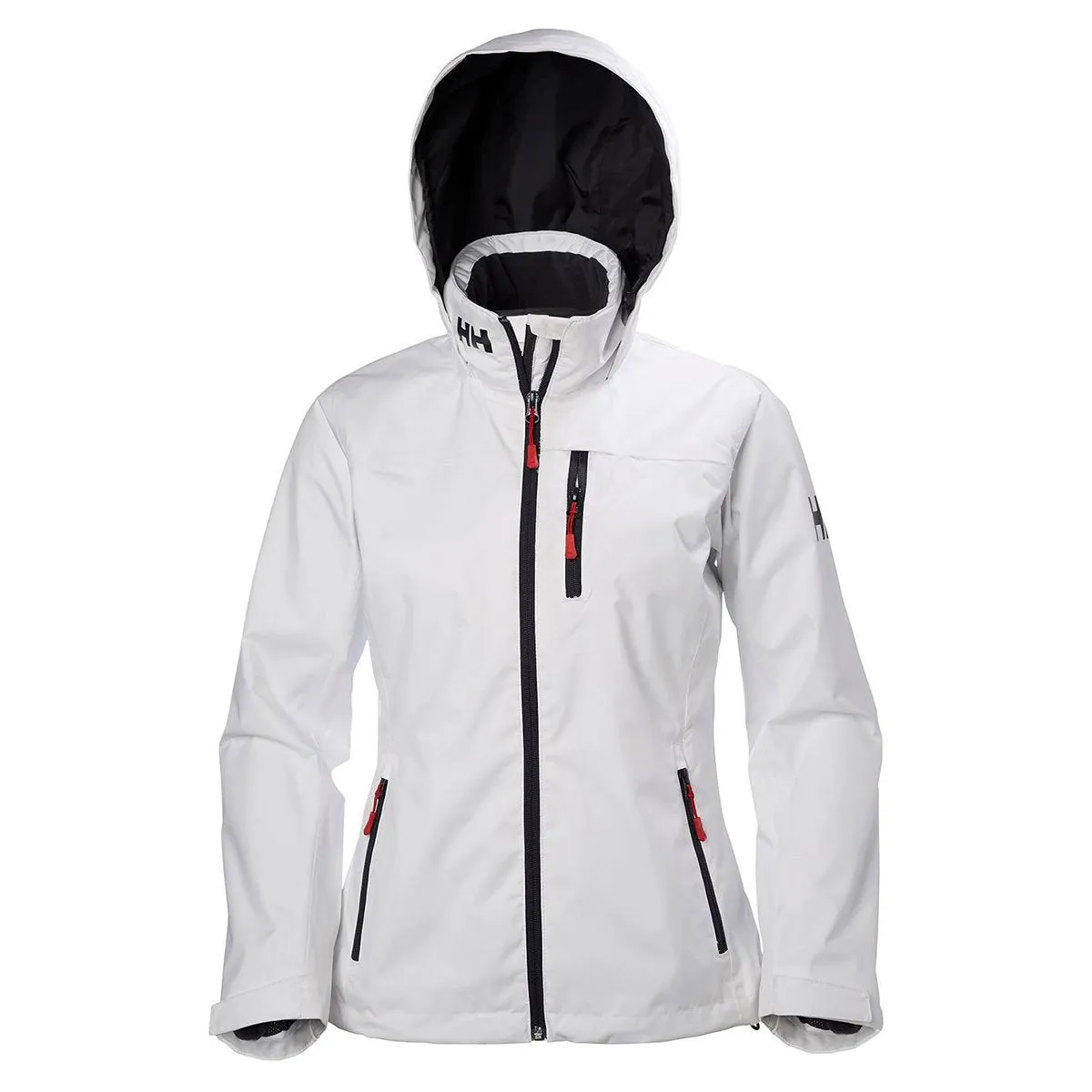 Helly Hansen Women's White Crew Hooded Midlayer Jacket