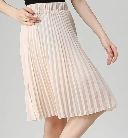 High Waist Chiffon Pleated Tutu Skirts