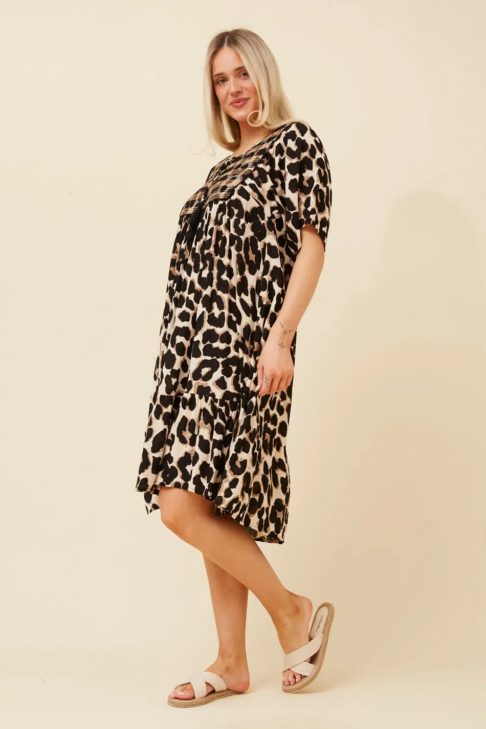 HONDA ANIMAL PRINT DRESS