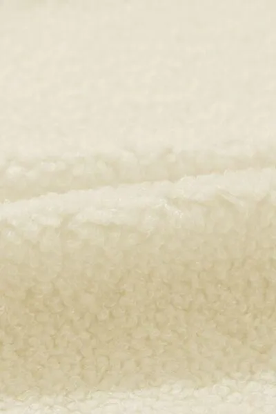 Impeccably Soft Zip Up Cream Fleece Jacket
