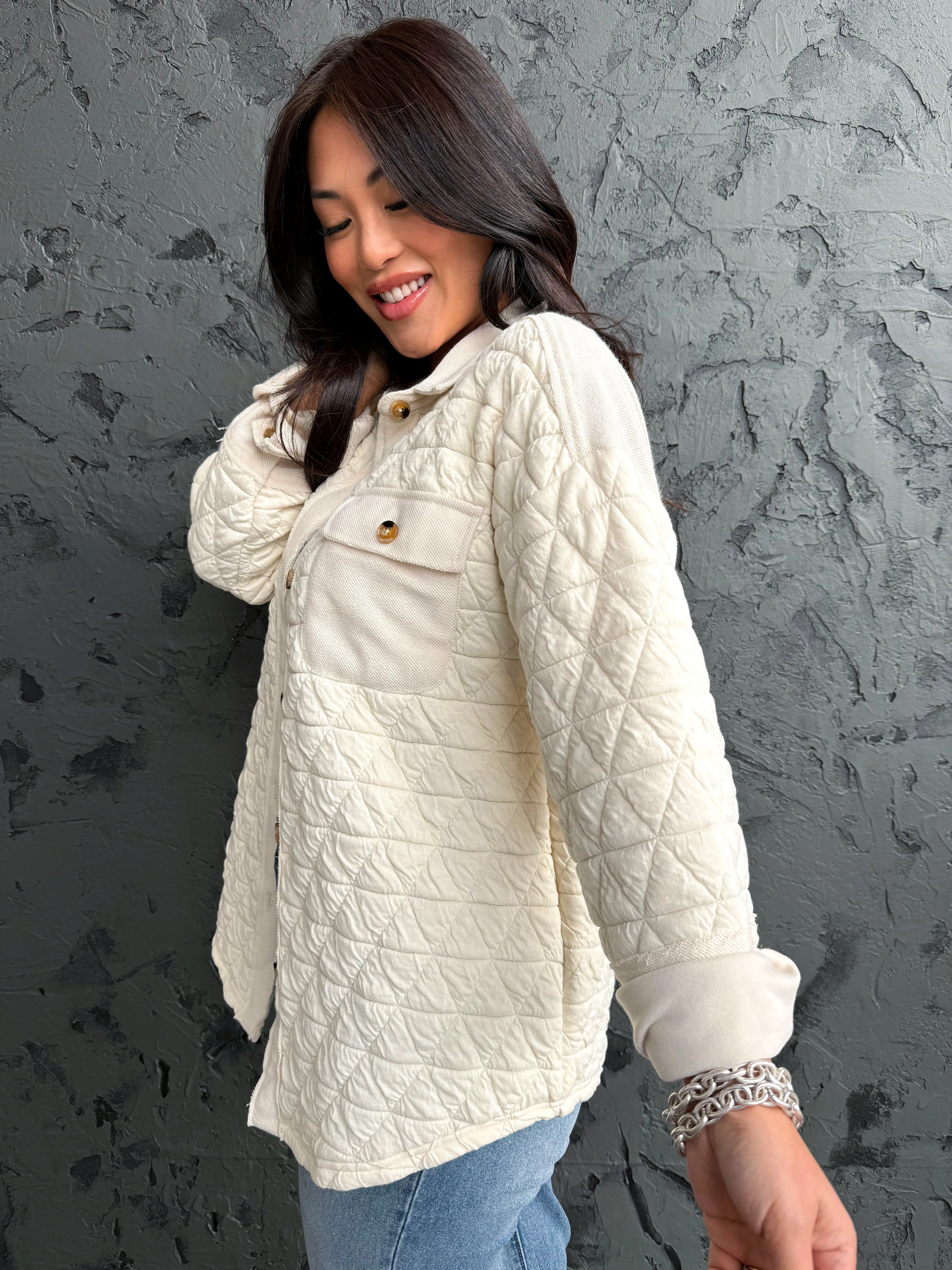 January Top - CREAM