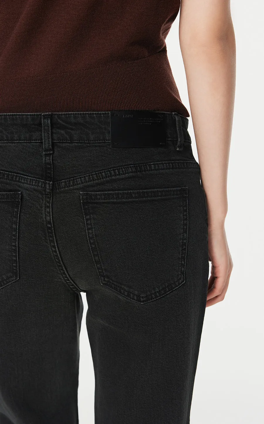 Jeans/JNBY Flared Denim Cropped Jeans