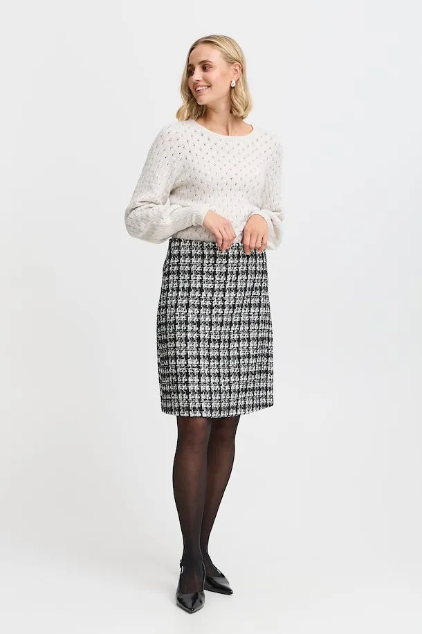 Kamilu Woven Short Skirt