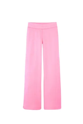 KatieJ Tween Dylan Wide Leg Pants in Cotton Candy