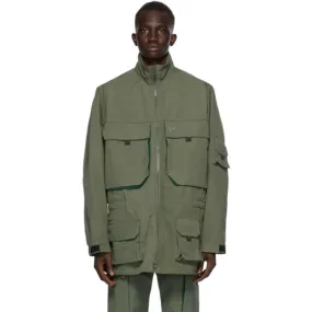 Kenzo Green Oversize Parka Jacket