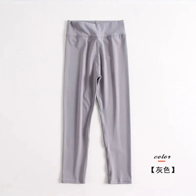 Kids Girls Leggings Spring Autumn Thin Activewear Legging Large Elastic Tights Shark Pants Teens Girl Yoga Pants for 4-14 Years