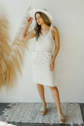 knit pocket dress