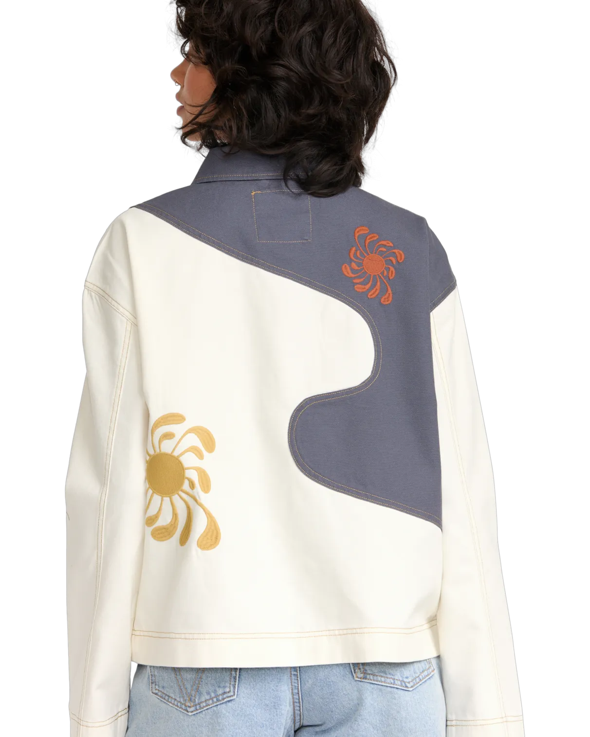 Lauryn Alvarez Shacket in Natural